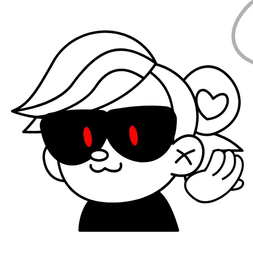 😎 Стикер «Jack A Smile» для Telegram