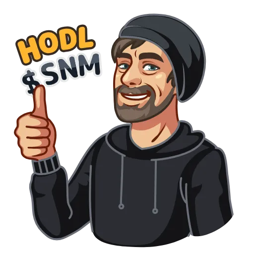 👍 Стикер «JackDorseyCoins» для Telegram