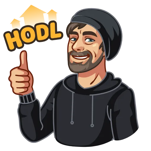 👍 Стикер «JackDorseyCoins» для Telegram