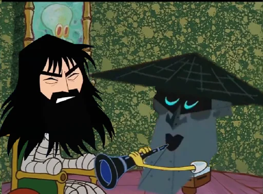 🎵 Стикер «Jacked Up Samurai» для Telegram