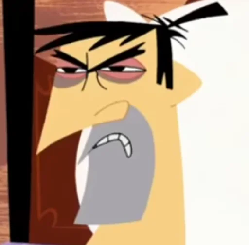 😠 Стикер «Jacked Up Samurai» для Telegram