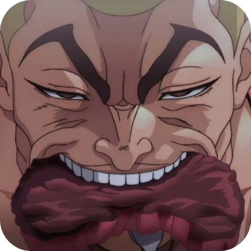 😠 Стикер «Jack Hanma» для Telegram