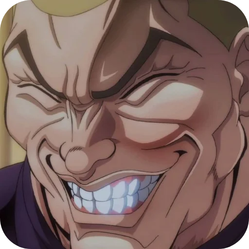 😁 Стикер «Jack Hanma» для Telegram