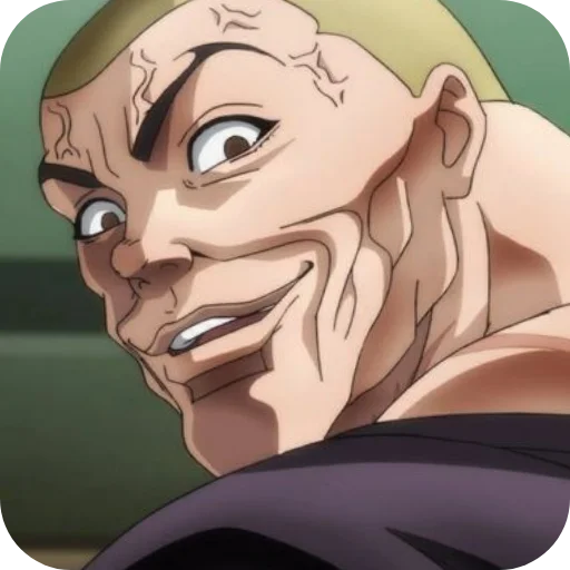 😈 Стикер «Jack Hanma» для Telegram