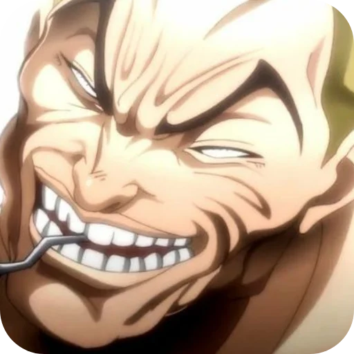 😈 Стикер «Jack Hanma» для Telegram