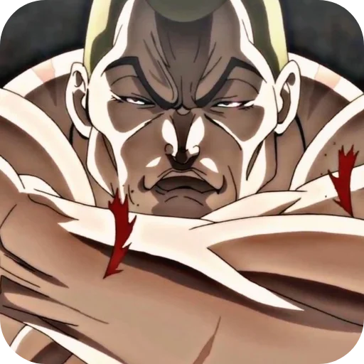 👹 Стикер «Jack Hanma» для Telegram