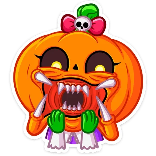 👹 Стикер «Крошка Джекки» для Telegram