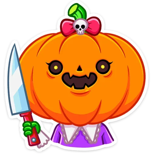 🔪 Стикер «Крошка Джекки» для Telegram
