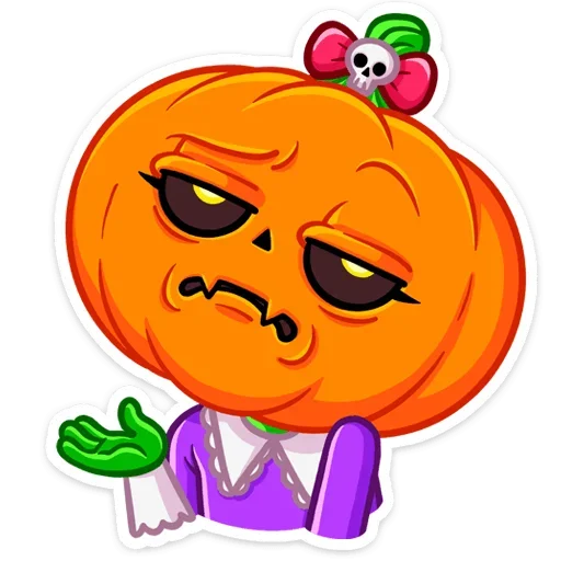 ❓ Стикер «Крошка Джекки» для Telegram
