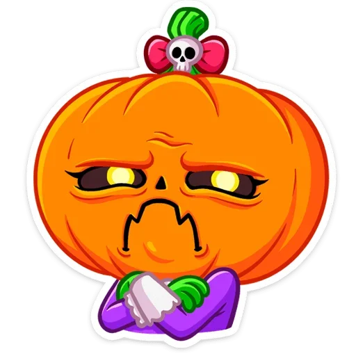 ☹️ Стикер «Крошка Джекки» для Telegram