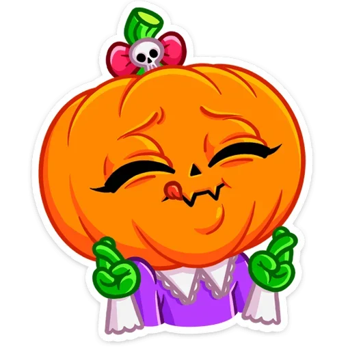 🤞 Стикер «Крошка Джекки» для Telegram