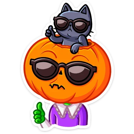 👍 Стикер «Крошка Джекки» для Telegram