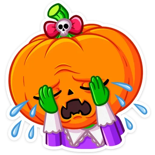 😭 Стикер «Крошка Джекки» для Telegram