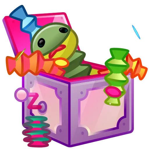 🤡 Стикер «Jack in the Box» для Telegram