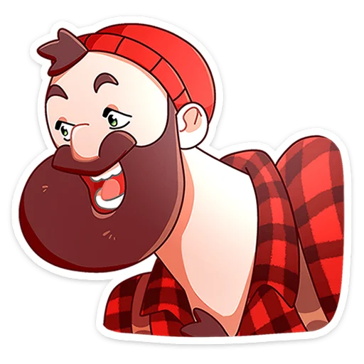 😄 Стикер «Джек Ламбер» для Telegram