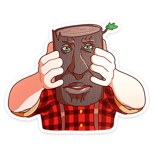 🗿 Стикер «Джек Ламбер» для Telegram