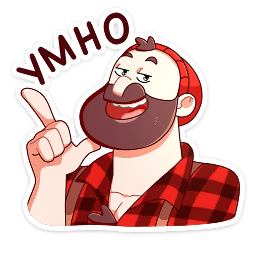 ☝️ Стикер «Джек Ламбер» для Telegram