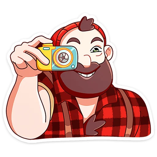 📷 Стикер «Джек Ламбер» для Telegram