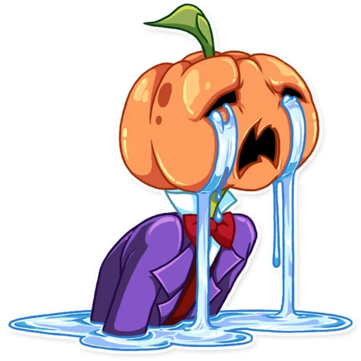 😭 Стикер «Jack Pumpkin Head» для Telegram