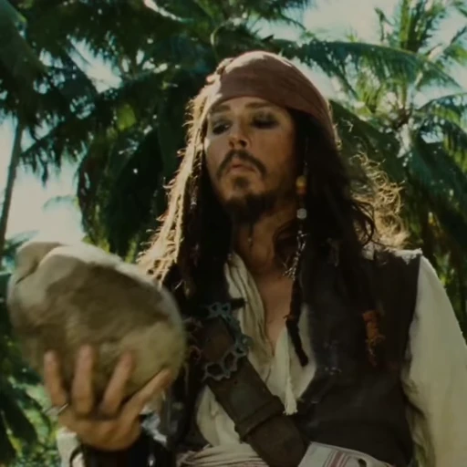 🏴‍☠️ Стикер «Jack Sparrow» для Telegram