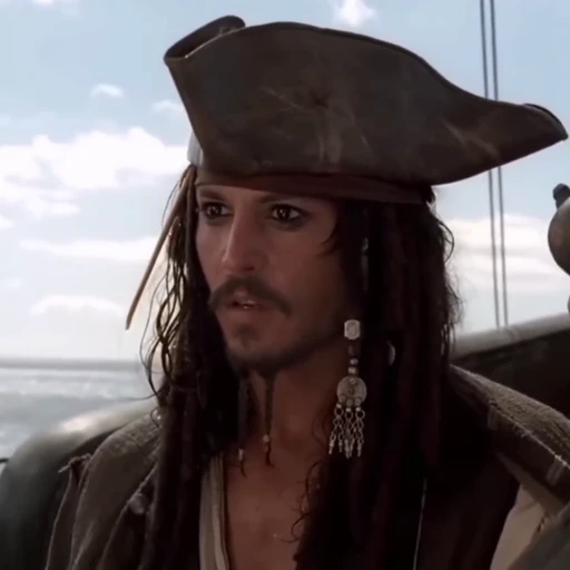 🏴‍☠️ Стикер «Jack Sparrow» для Telegram