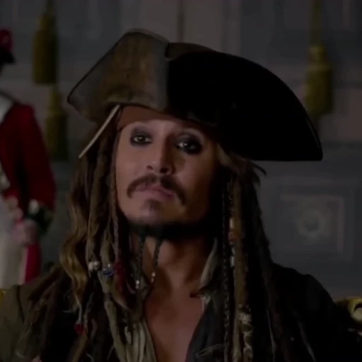 🏴‍☠️ Стикер «Jack Sparrow» для Telegram
