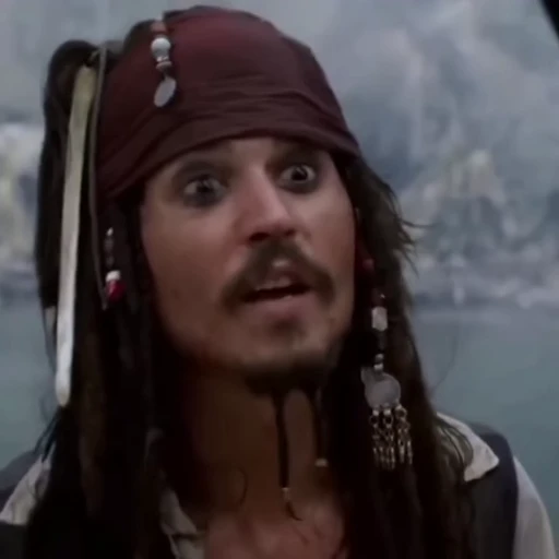 🏴‍☠️ Стикер «Jack Sparrow» для Telegram