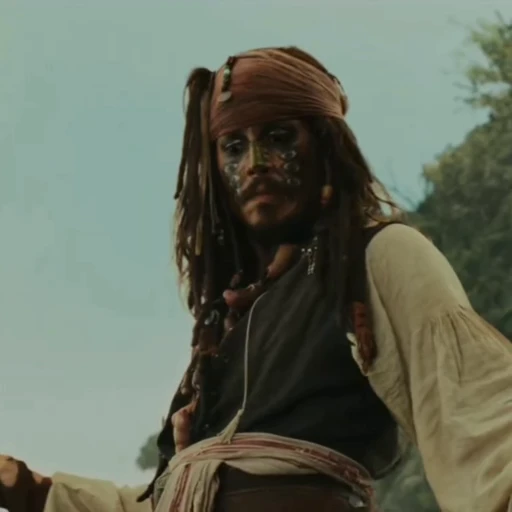 🏴‍☠️ Стикер «Jack Sparrow» для Telegram