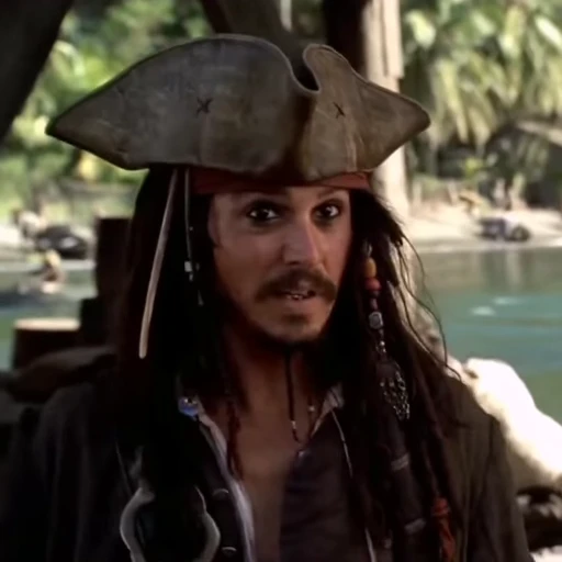 🏴‍☠️ Стикер «Jack Sparrow» для Telegram