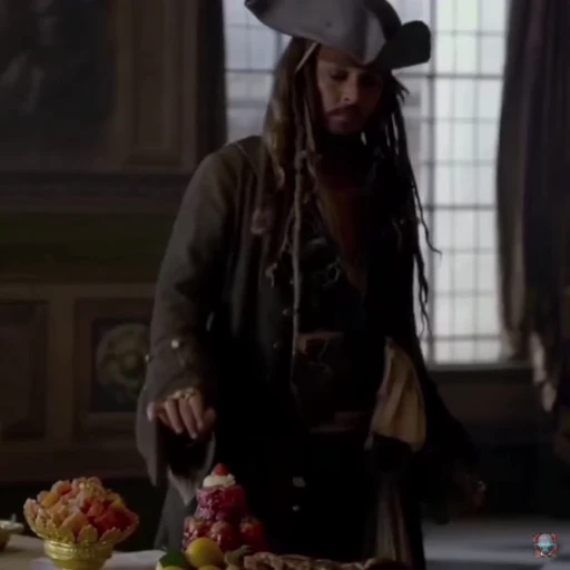 🏴‍☠️ Стикер «Jack Sparrow» для Telegram