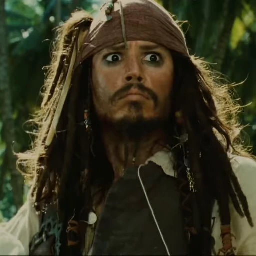 🏴‍☠️ Стикер «Jack Sparrow» для Telegram