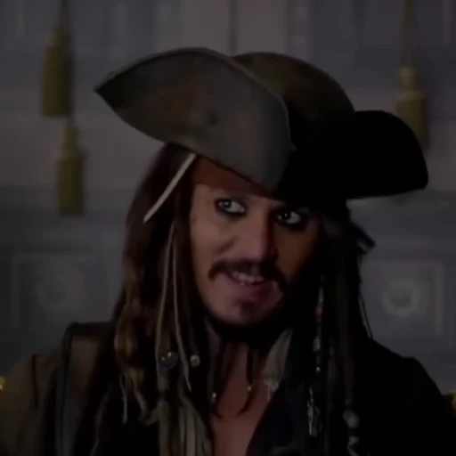 🏴‍☠️ Стикер «Jack Sparrow» для Telegram