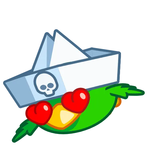 😍 Стикер «Jack the Parrot» для Telegram