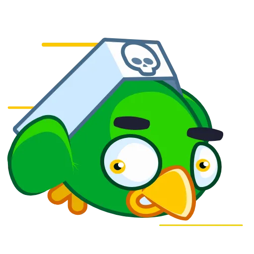 🏃‍♂️ Стикер «Jack the Parrot» для Telegram