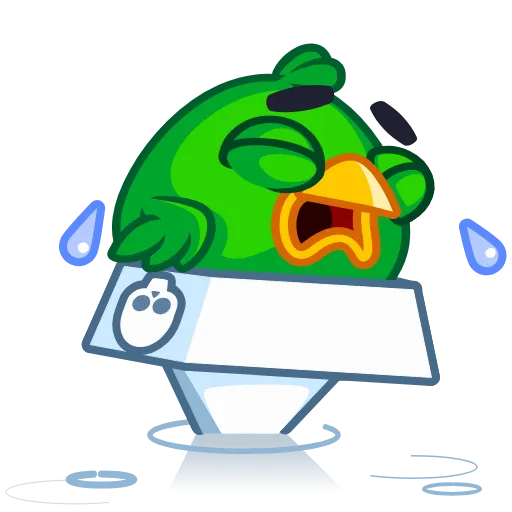 😭 Стикер «Jack the Parrot» для Telegram