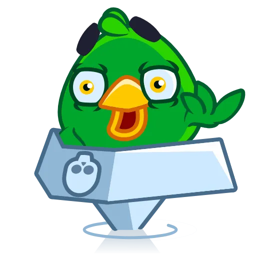 🤔 Стикер «Jack the Parrot» для Telegram