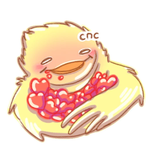 💖 Стикер «Jacques-duck» для Telegram