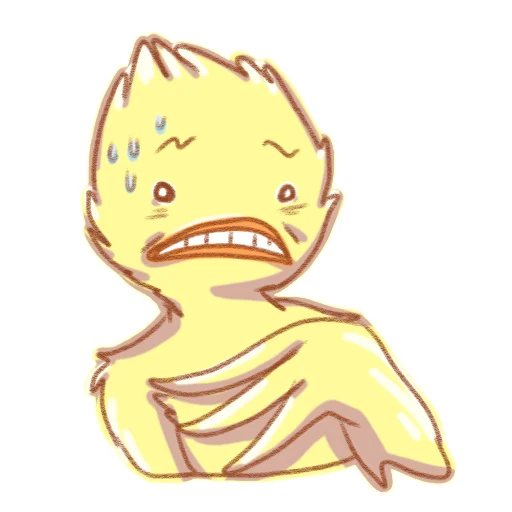 😨 Стикер «Jacques-duck» для Telegram