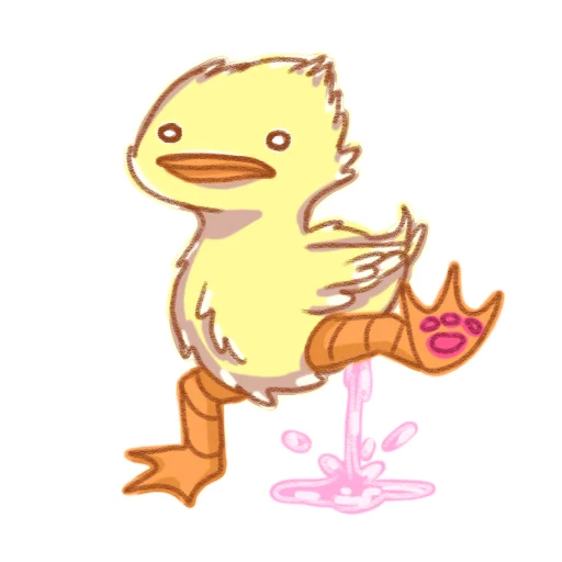 💩 Стикер «Jacques-duck» для Telegram