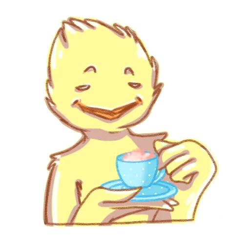 🧐 Стикер «Jacques-duck» для Telegram