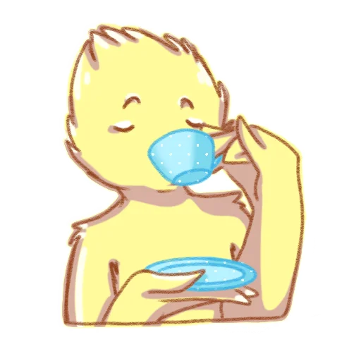 ☕️ Стикер «Jacques-duck» для Telegram