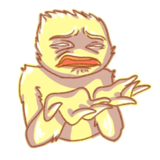 😫 Стикер «Jacques-duck» для Telegram