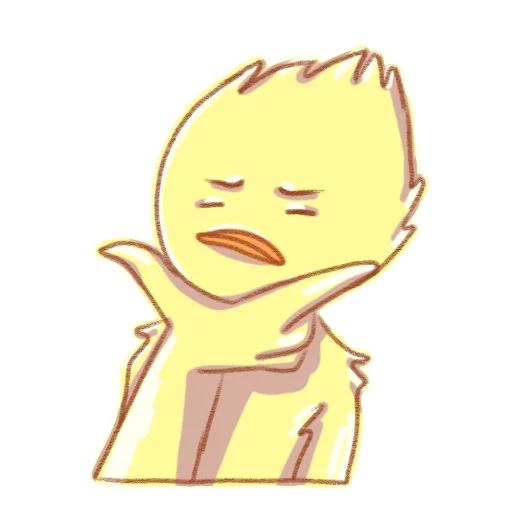 🤔 Стикер «Jacques-duck» для Telegram