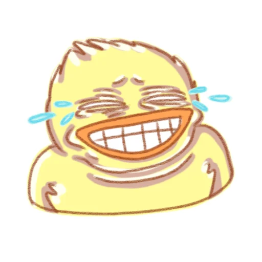 🤣 Стикер «Jacques-duck» для Telegram