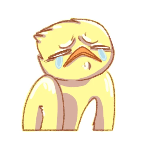 😢 Стикер «Jacques-duck» для Telegram