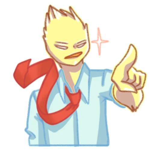 👆 Стикер «Jacques-duck» для Telegram