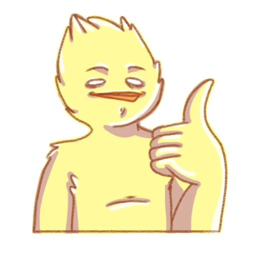 Стикерпак Jacques-duck для Telegram