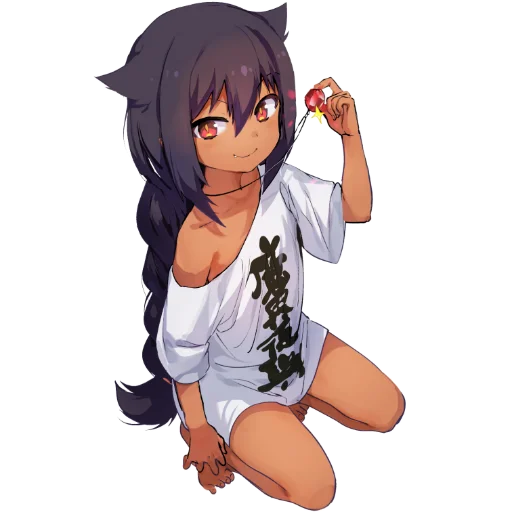 💎 Стикер «Jahy-sama waKujikenai • ©KRIL&;YUB Official YT» для Telegram