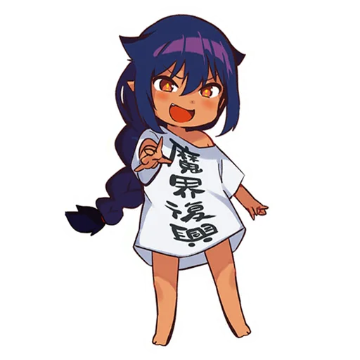 😋 Стикер «Jahy-sama» для Telegram