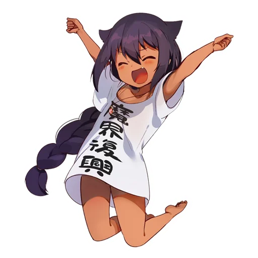 😁 Стикер «Jahy-sama» для Telegram